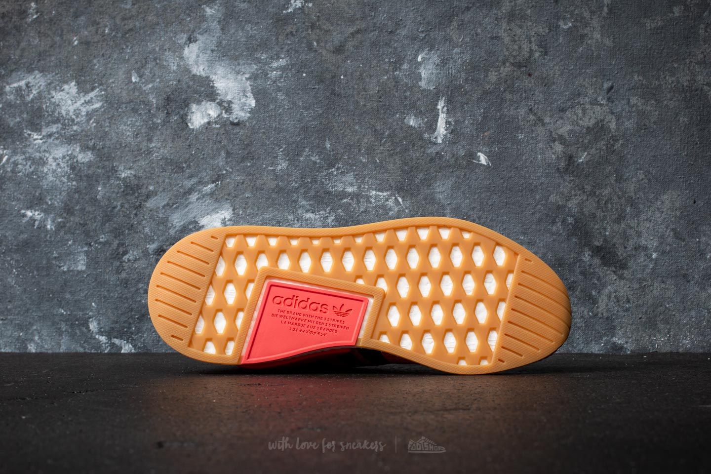Men's shoes adidas NMD_R2 Summer Trace Orange/ Gum/ Cloud White (CQ3081) |  Footshop