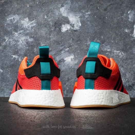 Men s shoes adidas NMD R2 Summer Trace Orange Gum Cloud White