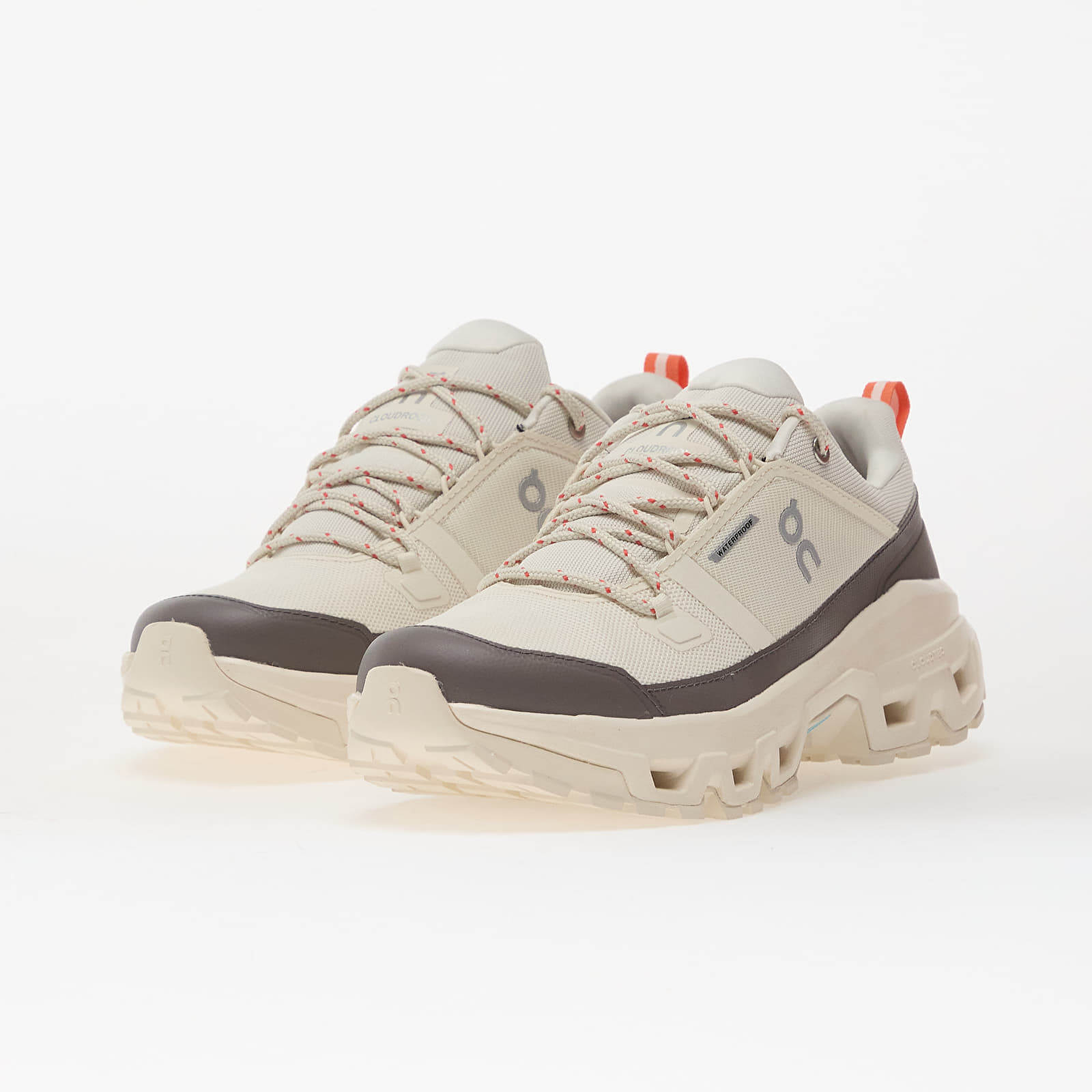 Herren Sneaker und Schuhe On M Cloudrock Low Wp Ivory/ Ivory