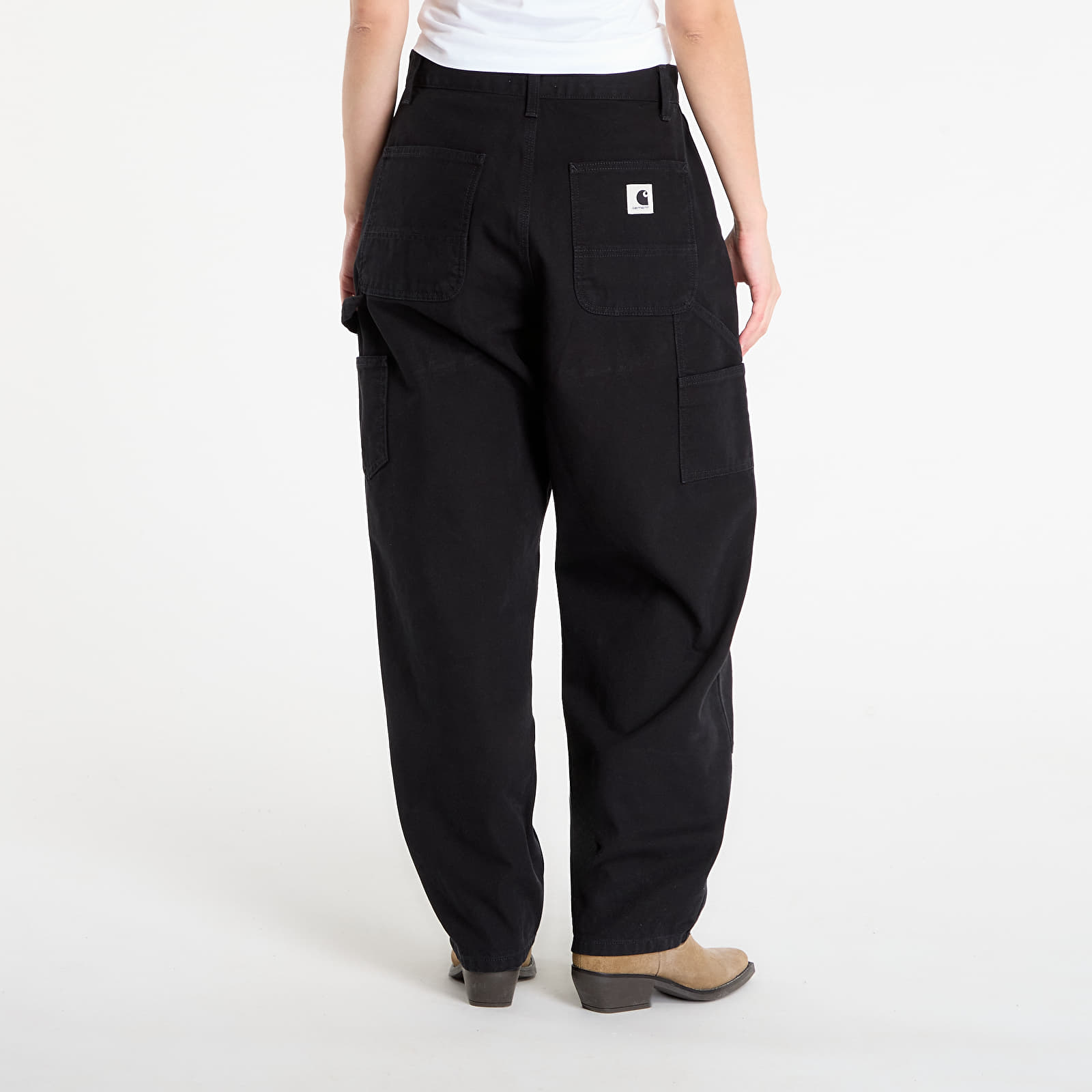 Sieviešu bikses Carhartt WIP W' OG Double Knee Pant Black Stone Washed