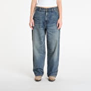 Carhartt WIP W' Brandon Single Knee Pant Blue Worn Used Wash