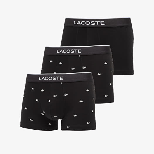 LACOSTE 3-Pack Trunk Black