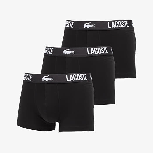 LACOSTE 3-Pack Trunk Black