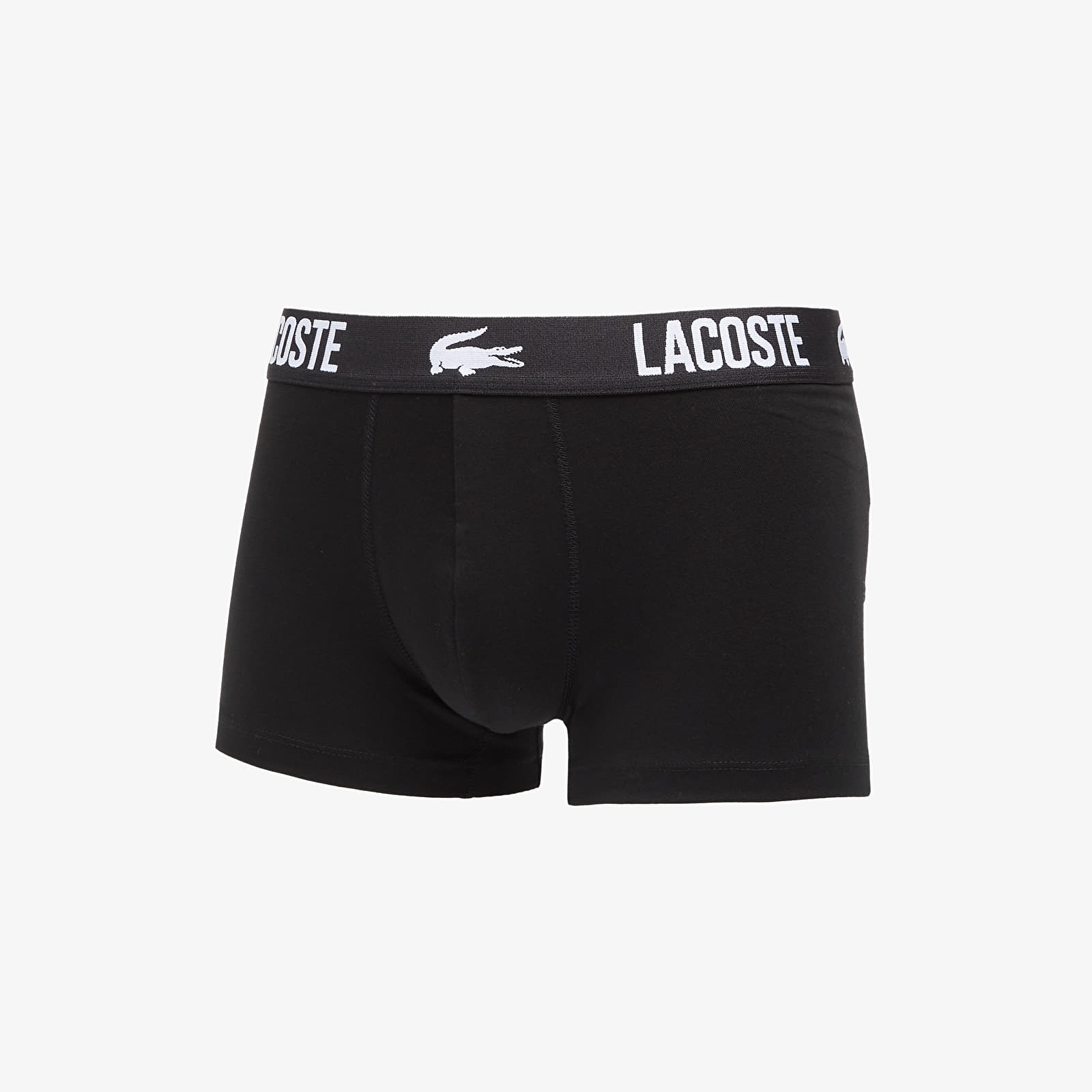 Meeste bokserid LACOSTE 3-Pack Trunk Black