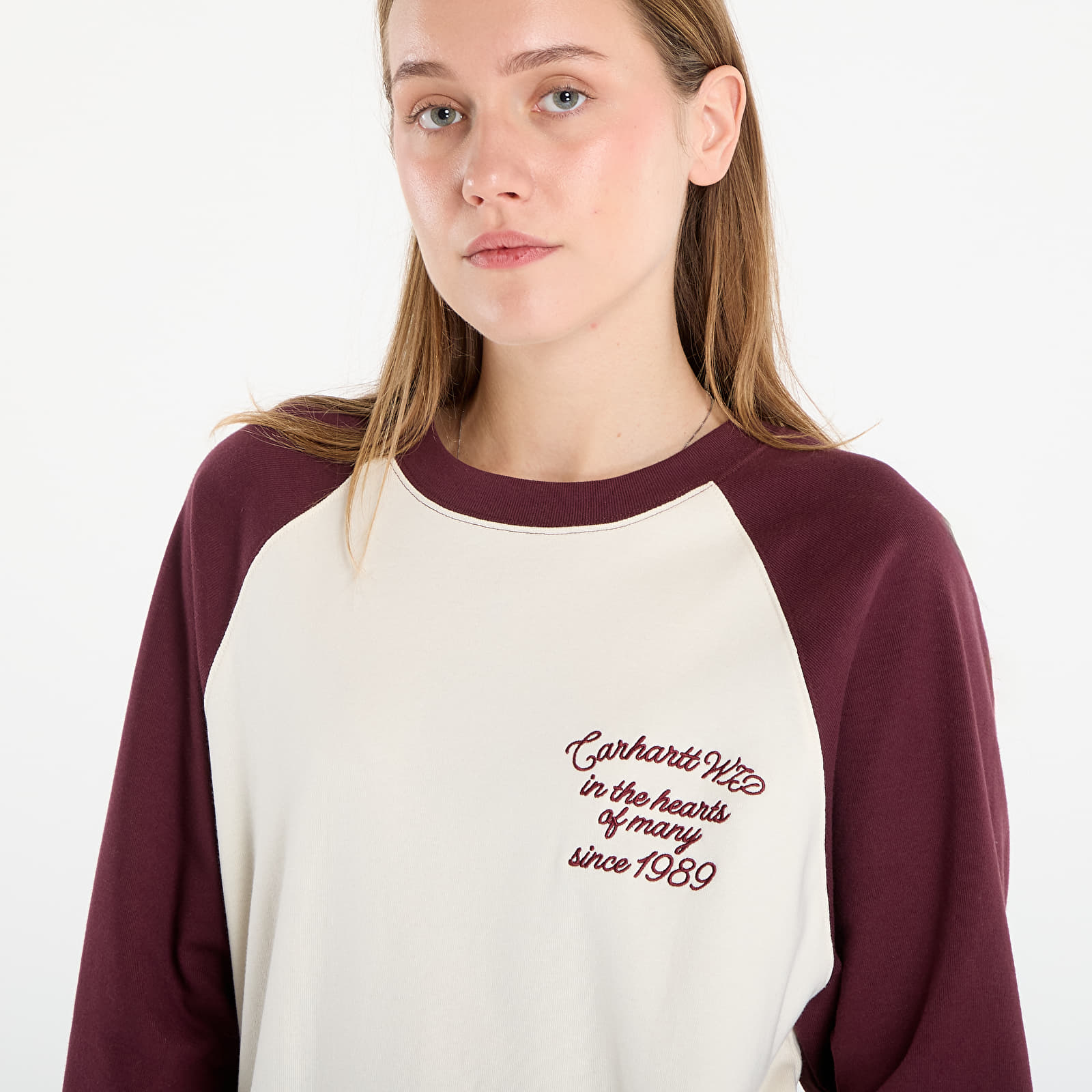   Μπλούζες Carhartt WIP L/S Alston T-Shirt UNISEX Wax/ Rondo