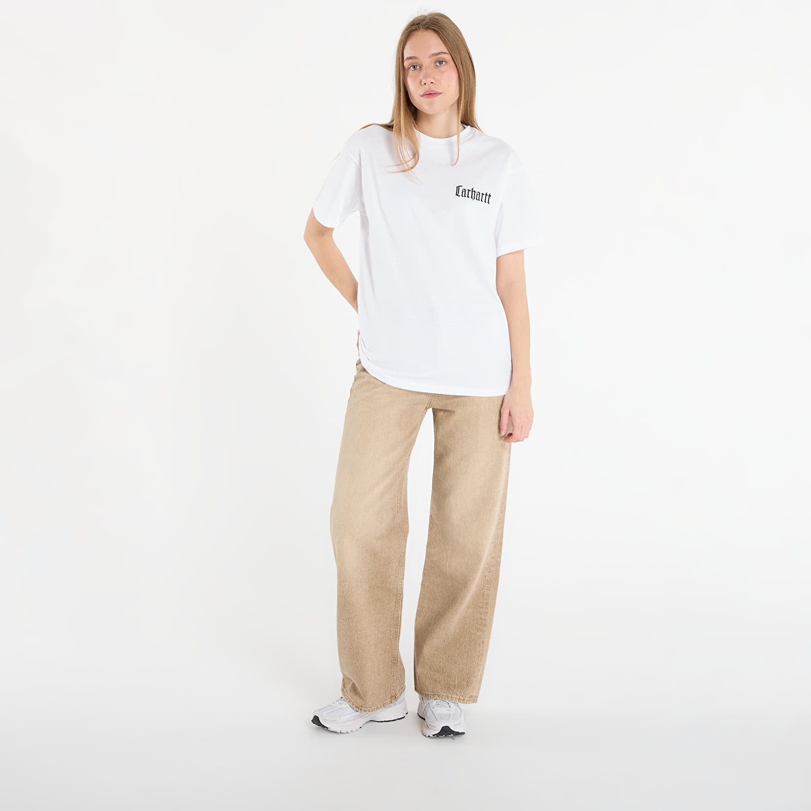 T-Shirts Carhartt WIP S/S Schooling T-Shirt UNISEX White