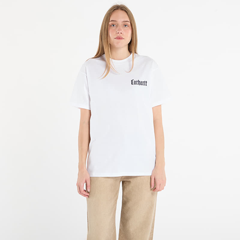 T-shirt Carhartt WIP S/S Schooling T-Shirt UNISEX White