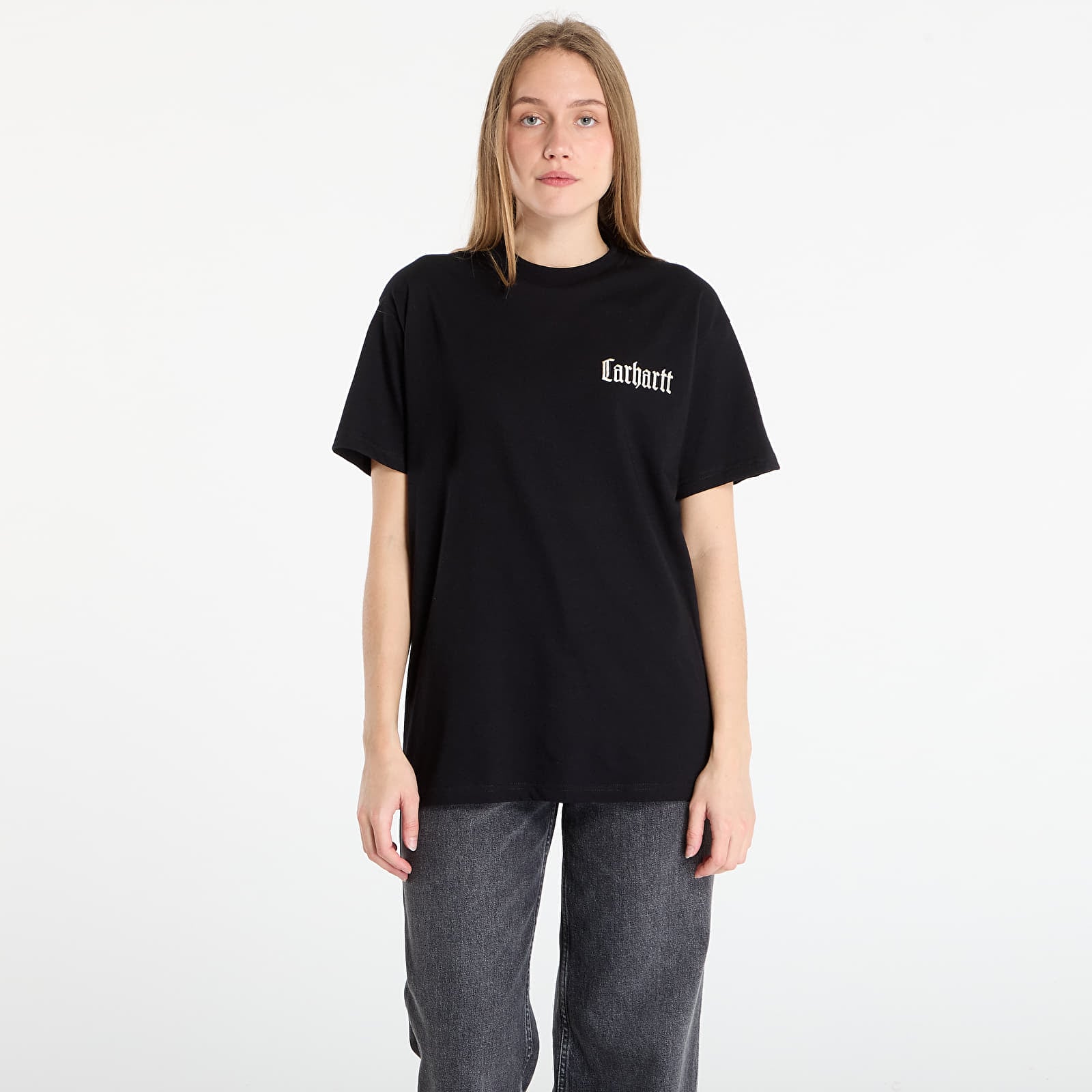 T-särgid Carhartt WIP S/S Schooling T-Shirt UNISEX Black
