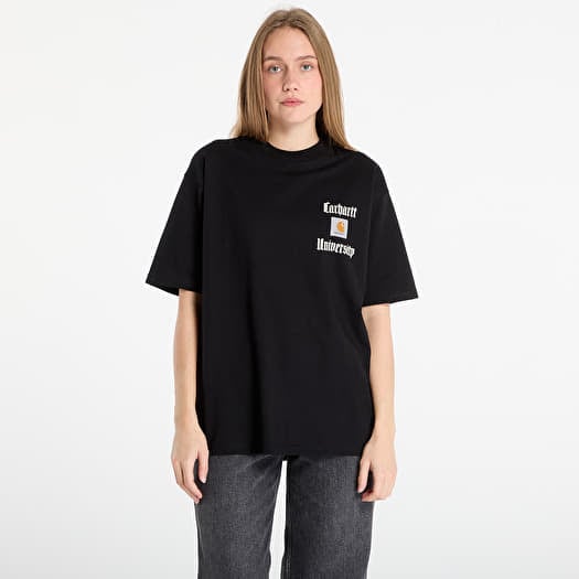 T-krekls Carhartt WIP S/S Schooling Heart T-Shirt UNISEX Black