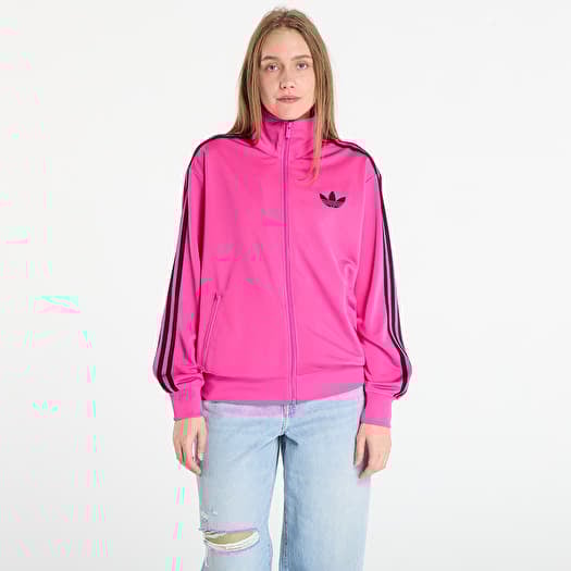 adidas Adicolor Classic Firebird Loose Track Top Semi Lucid Fuchsia/ Black