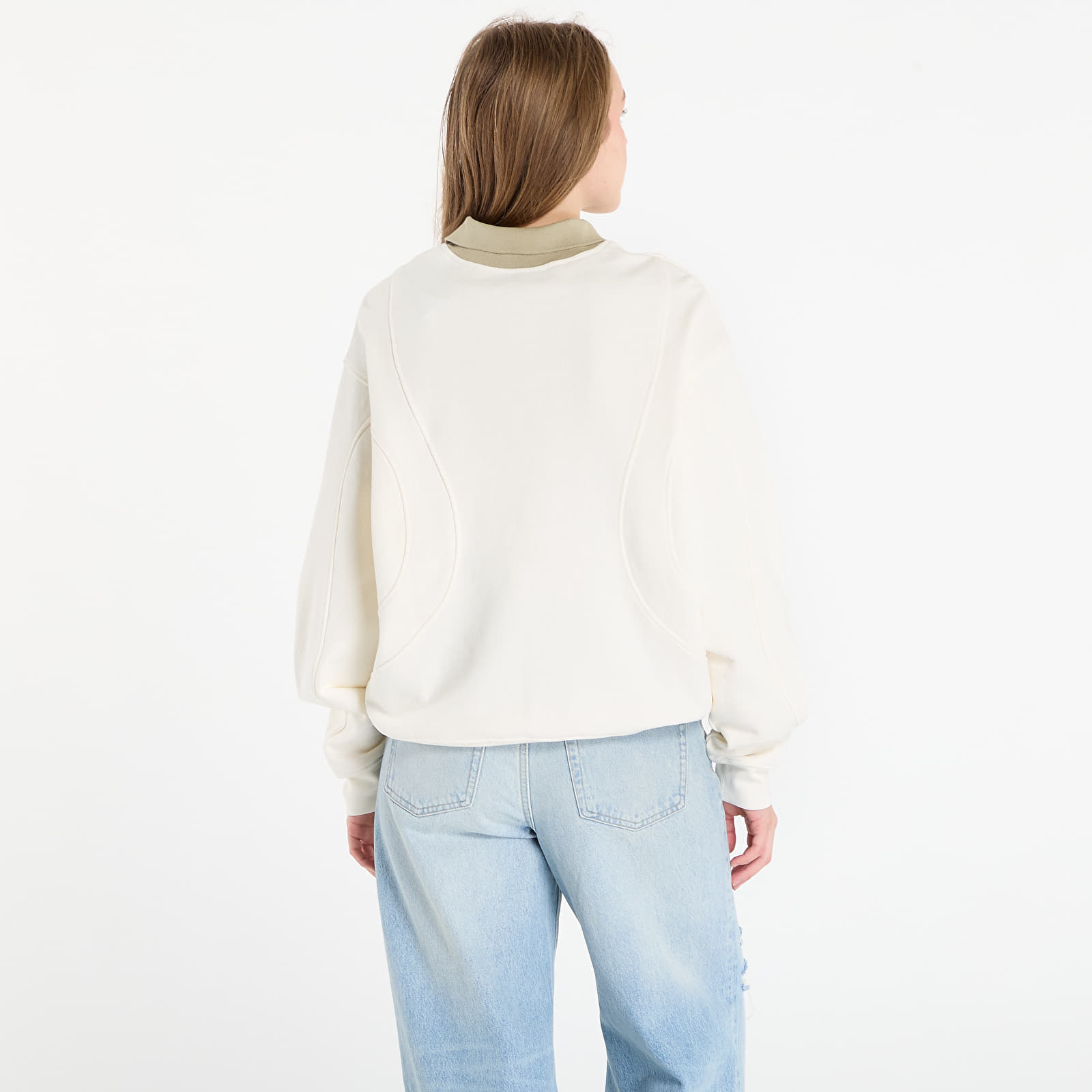 Felpe Dime French Terry Rugby UNISEX Cream
