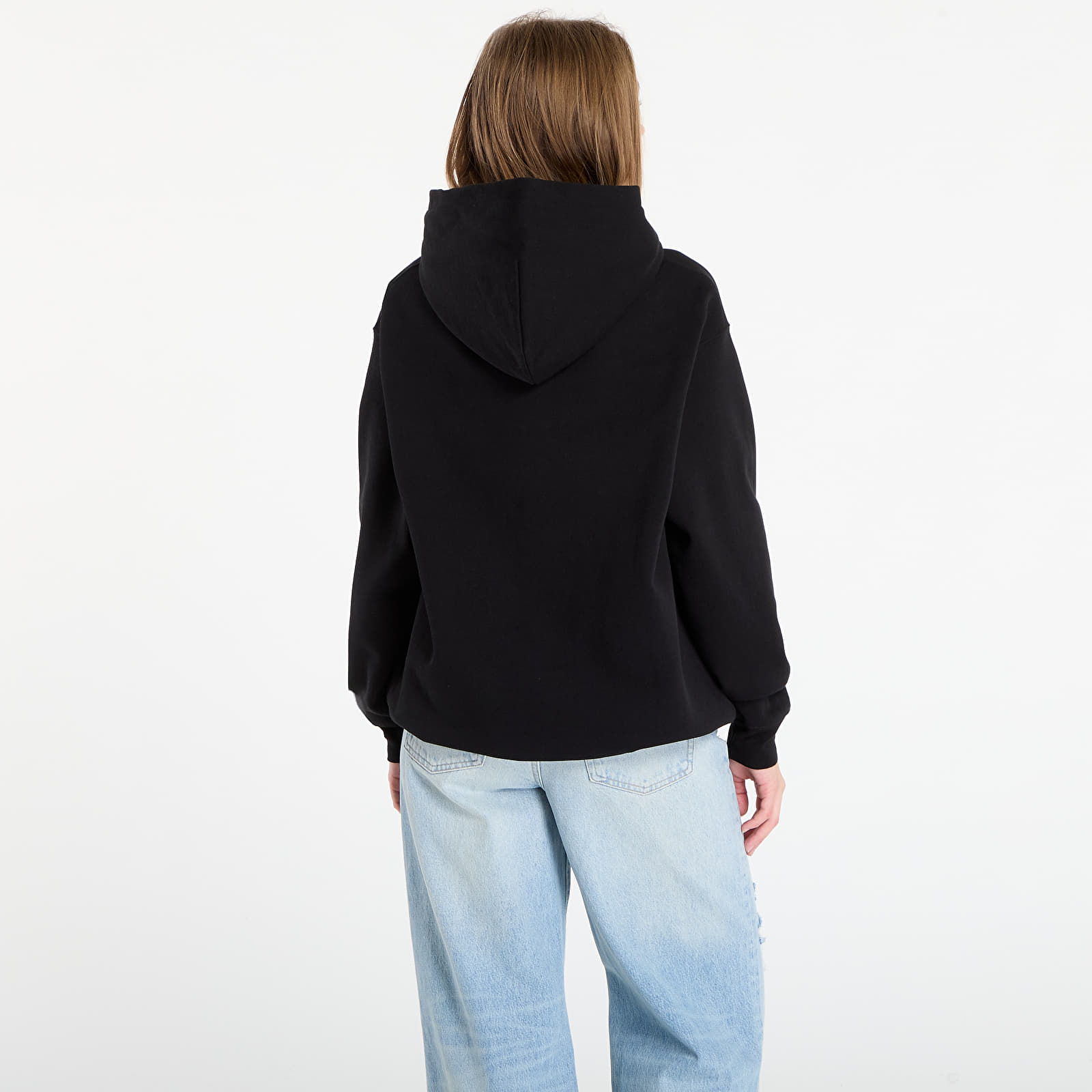 Mikinas ar kapuci un sporta krekli Dime Cursive Small Logo Hoodie UNISEX Black