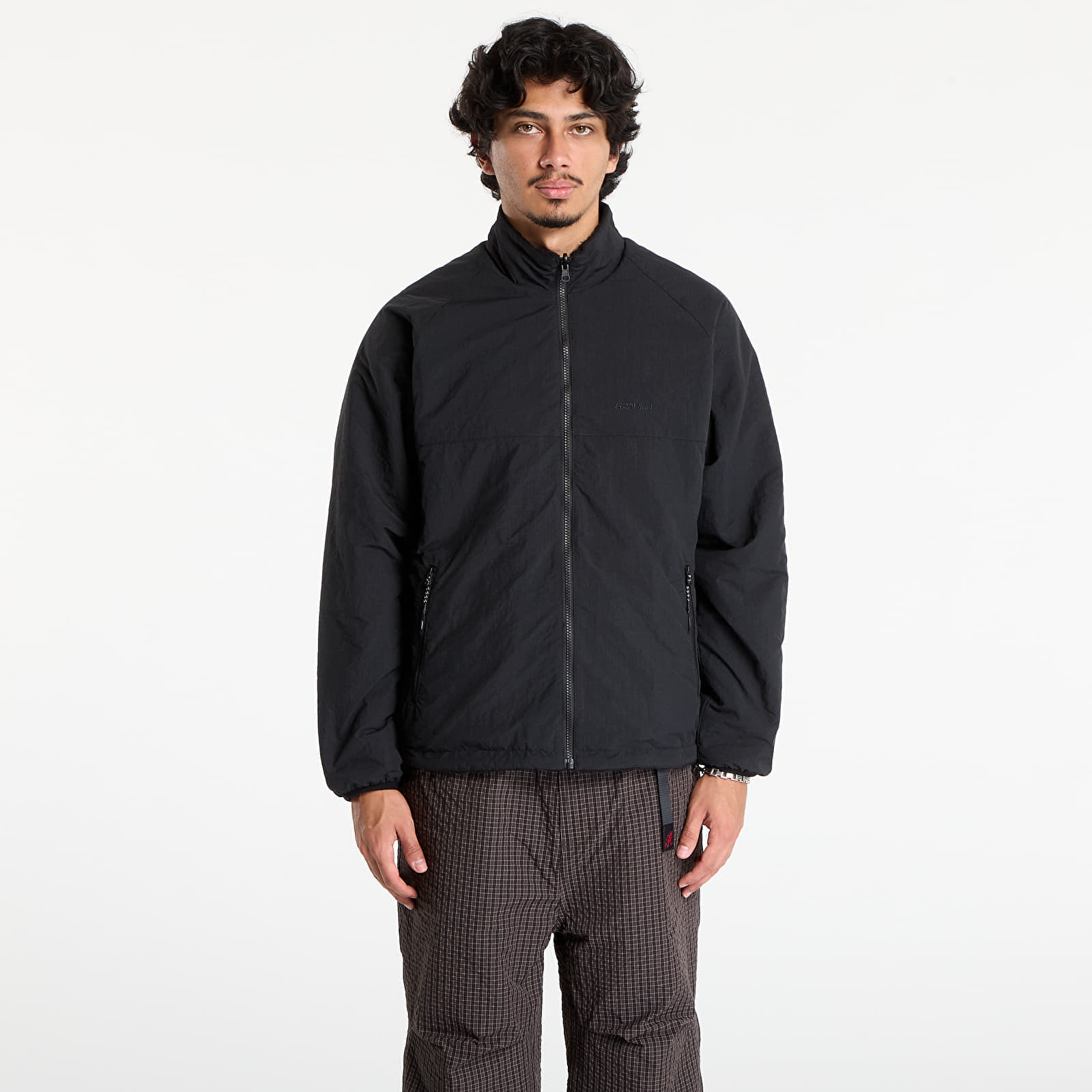 Jacheta Gramicci Reversible Sherpa Jacket UNISEX Charcoal / Black XL