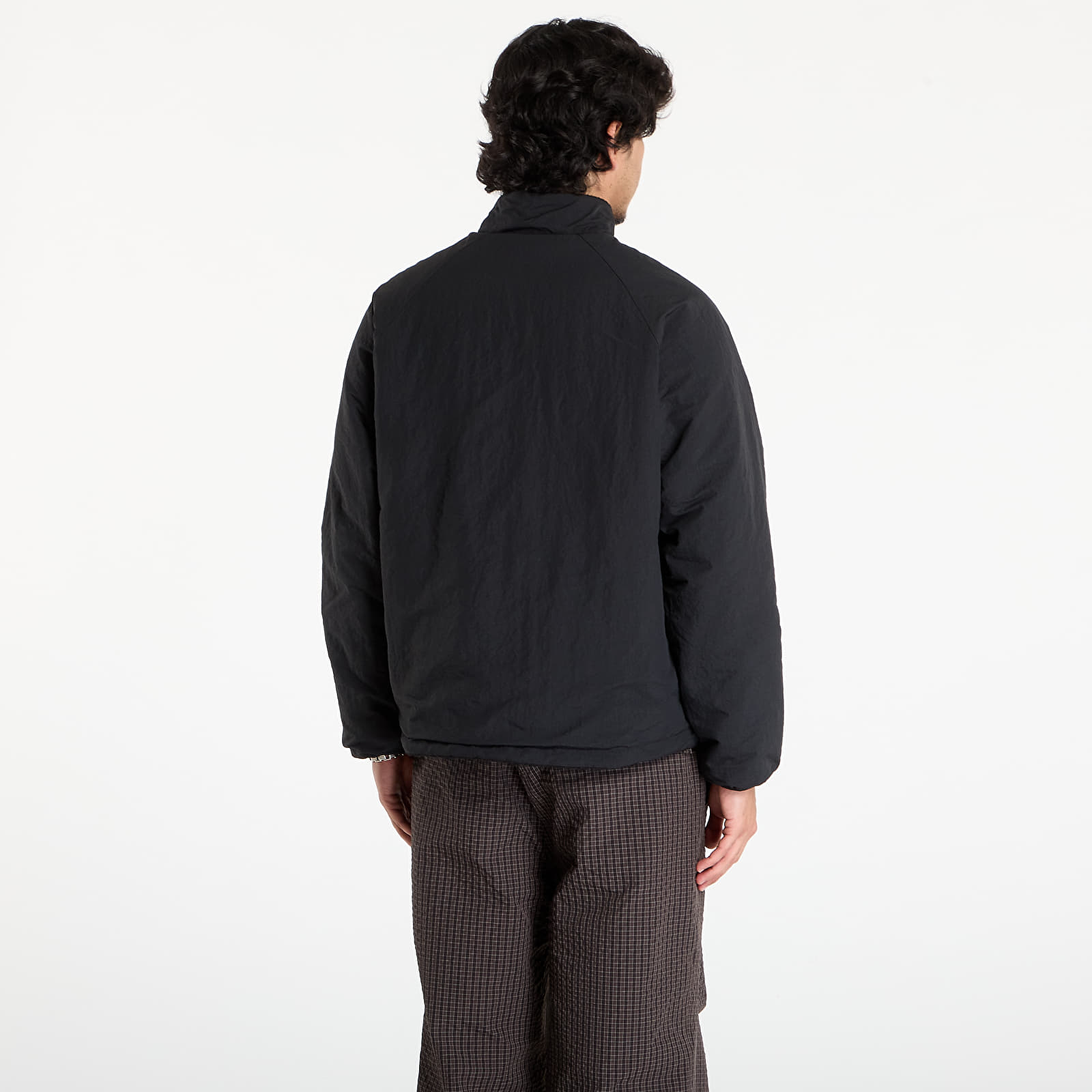 Jakas Gramicci Reversible Sherpa Jacket UNISEX Charcoal / Black