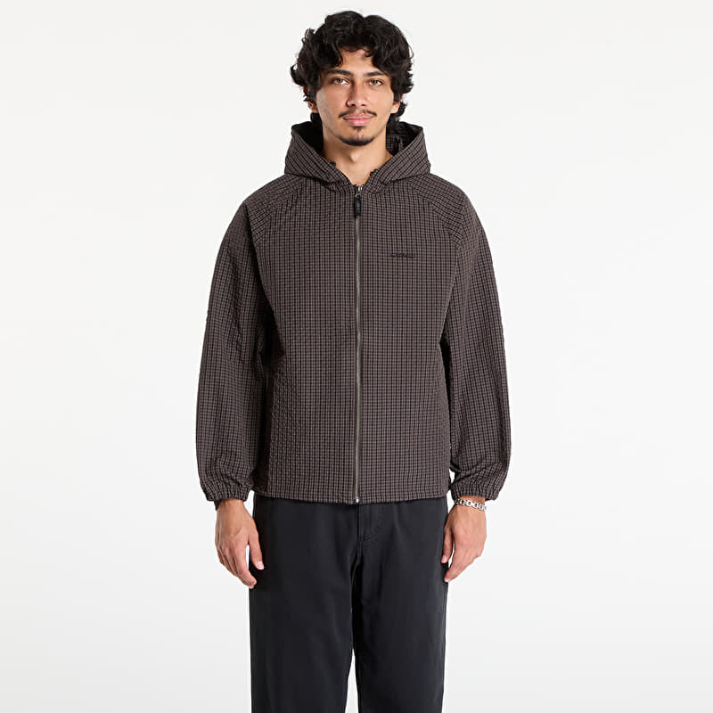 Jackets Gramicci Northside Plaid Hooded Jacket Deep Brown (G5FM