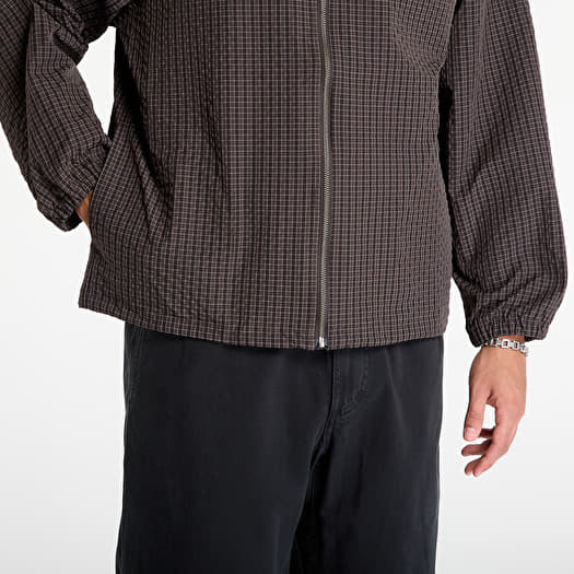 Gramicci Northside Plaid Hooded Jacket Deep Brown | Footshop Gramicci Northside Plaid Hooded Jacket Deep Brown | Footshop