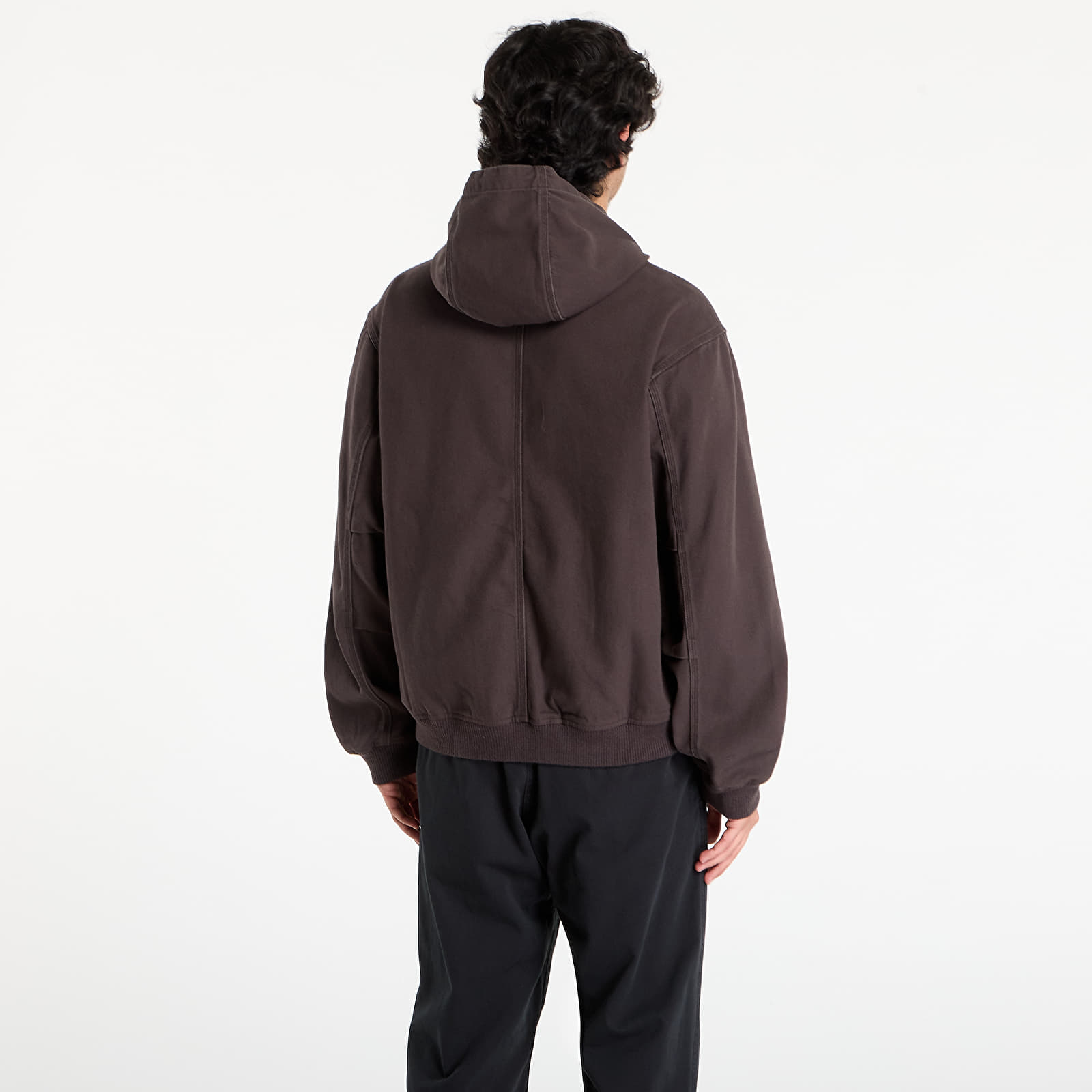 Jacken Gramicci El Cap Canvas Hooded Jacket Umber