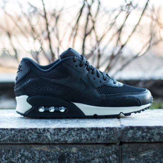 Men s shoes Nike Air Max 90 Leather PA Black Sea Glass Footshop