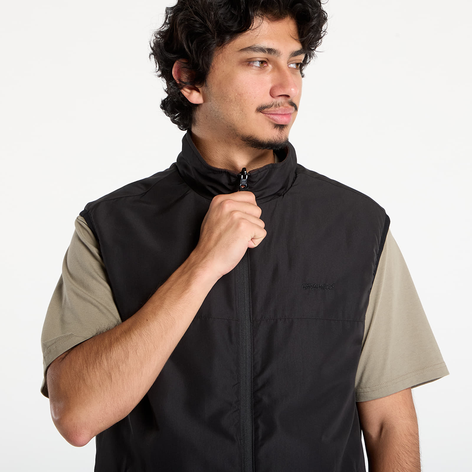 Vestes Gramicci Thermal Fleece Reversible Vest UNISEX Tobacco