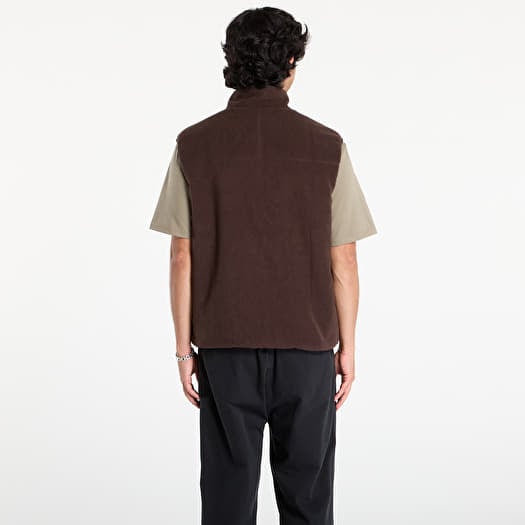 Vests Gramicci Thermal Fleece Reversible Vest UNISEX Tobacco (G5FU