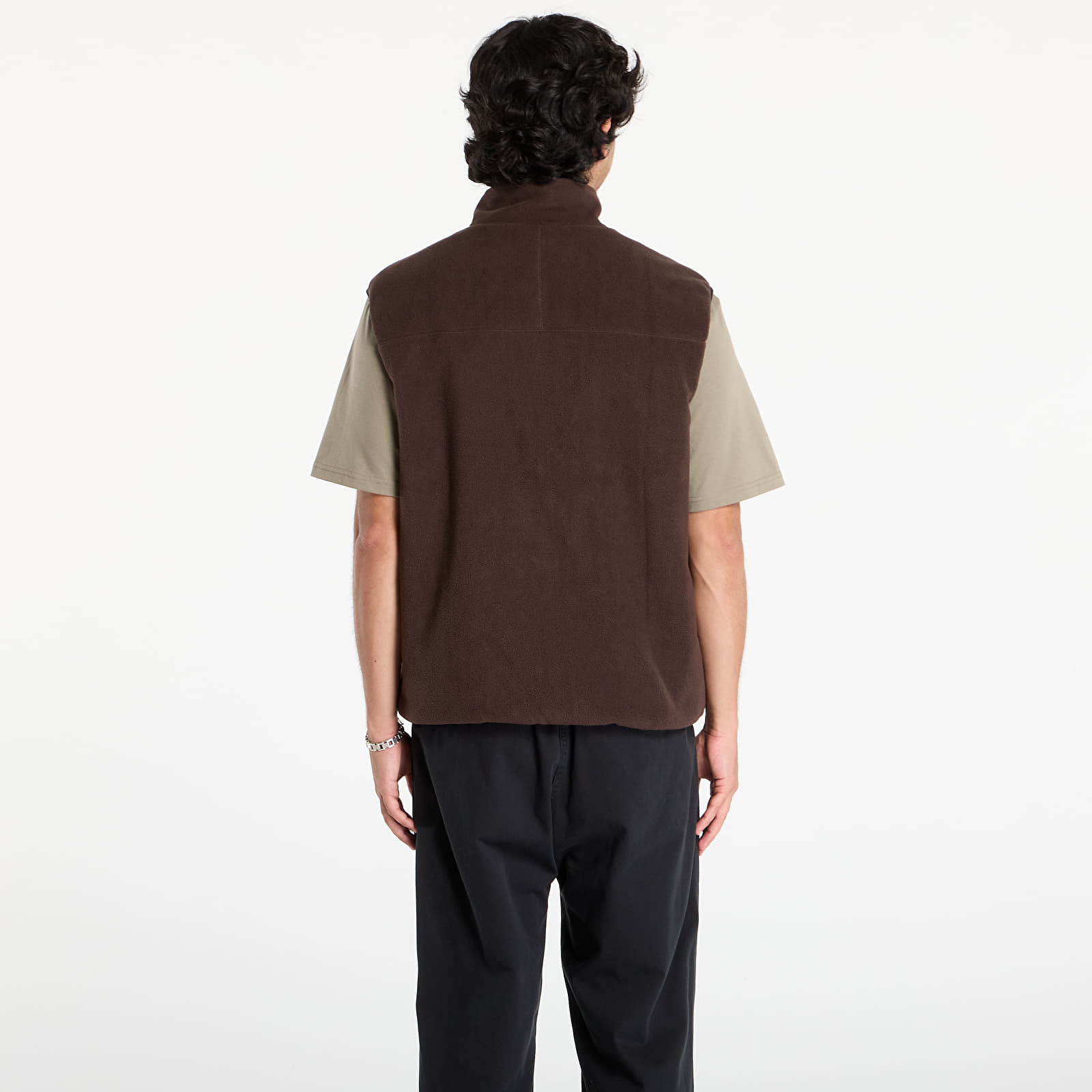 Vestes Gramicci Thermal Fleece Reversible Vest UNISEX Tobacco