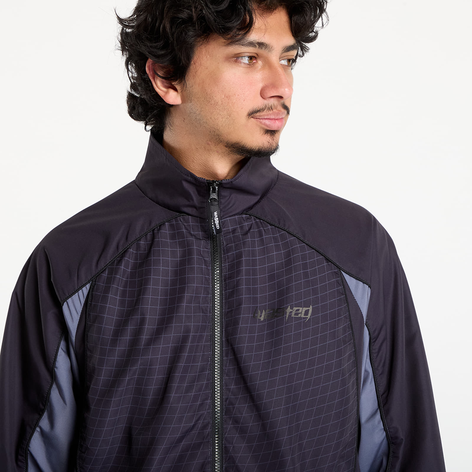 Giacche Wasted Paris M Spine Track Jacket Black