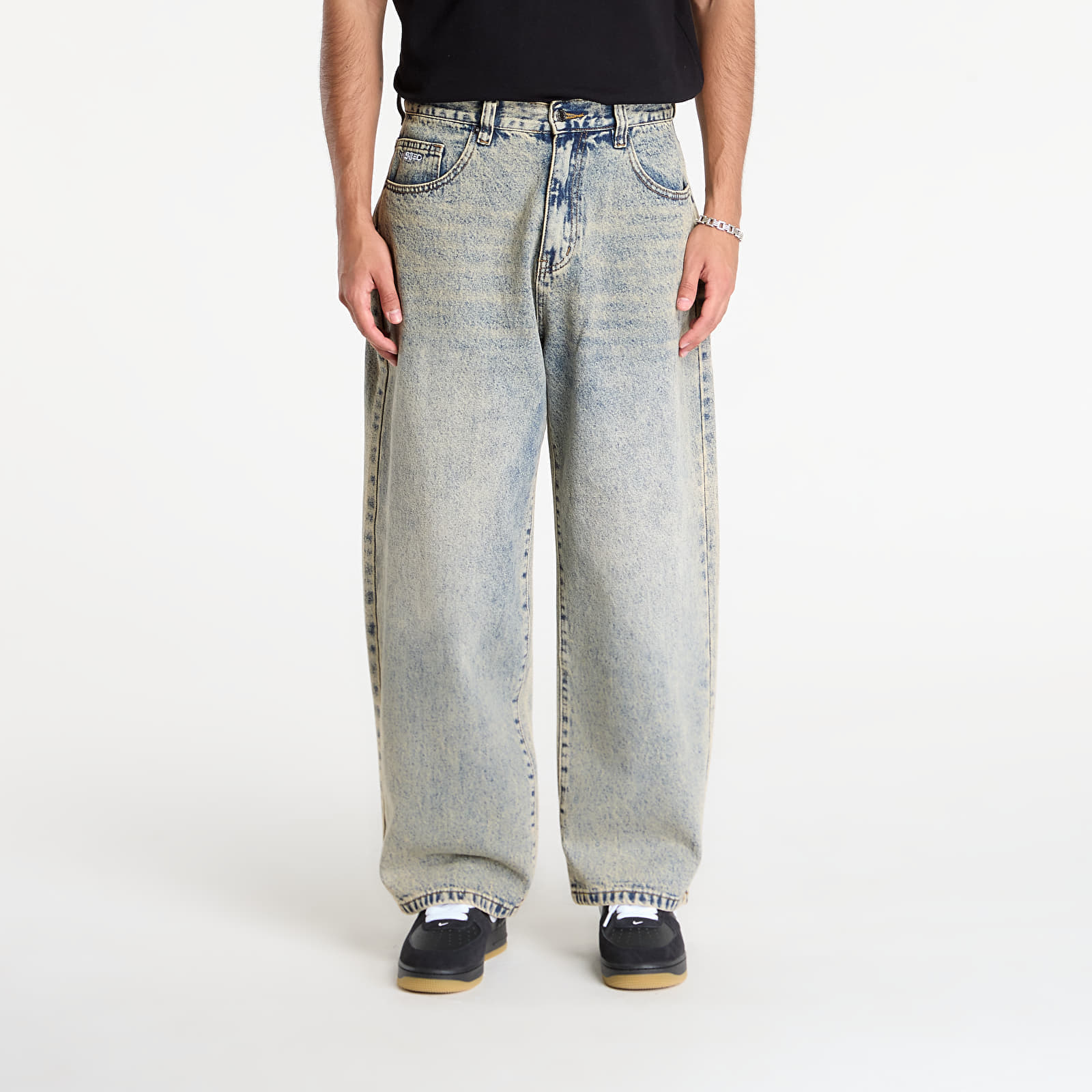 Blugi Wasted Paris M Grant Jeans Acid Blue 32