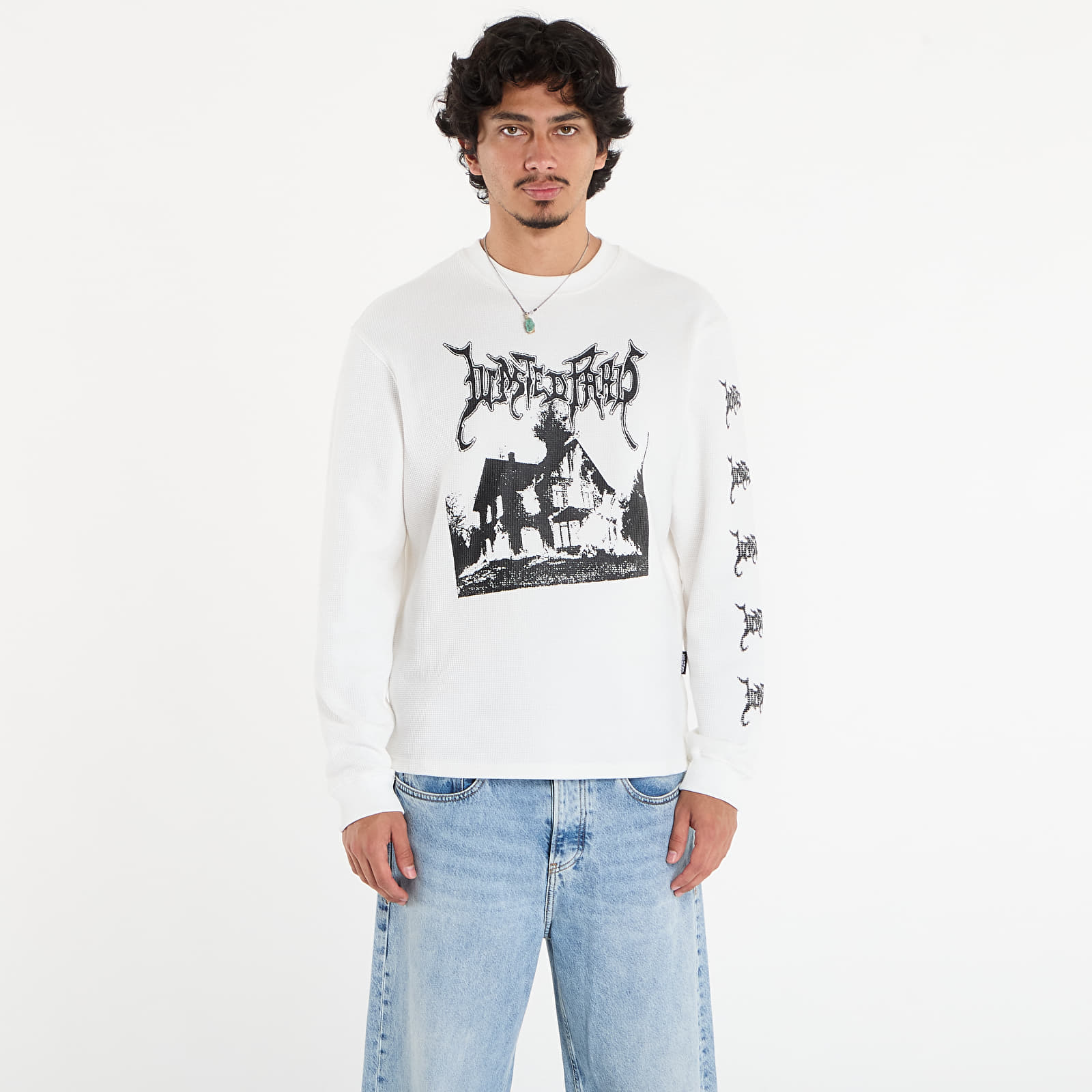 Felpe Wasted Paris M Ignited Thermal Sweatshirt White