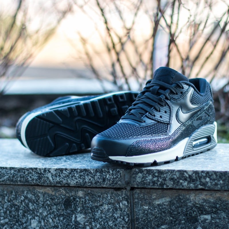Men's shoes Nike Air Max 90 Leather PA Black - Sea Glass