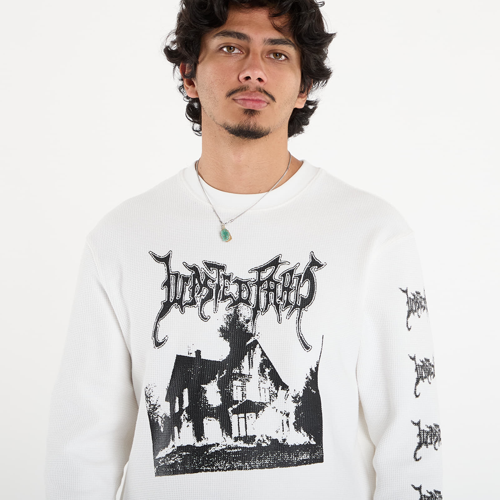 Felpe Wasted Paris M Ignited Thermal Sweatshirt White