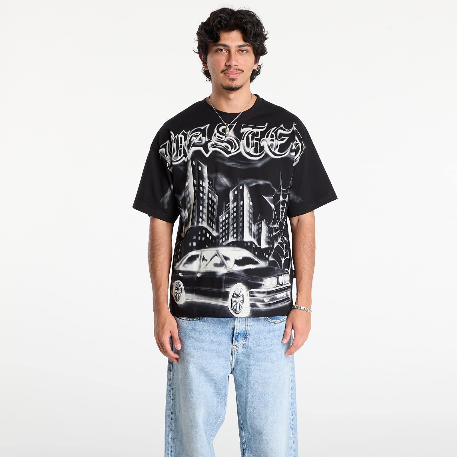 Тениска Wasted Paris M Atm Boxy T-Shirt Black M