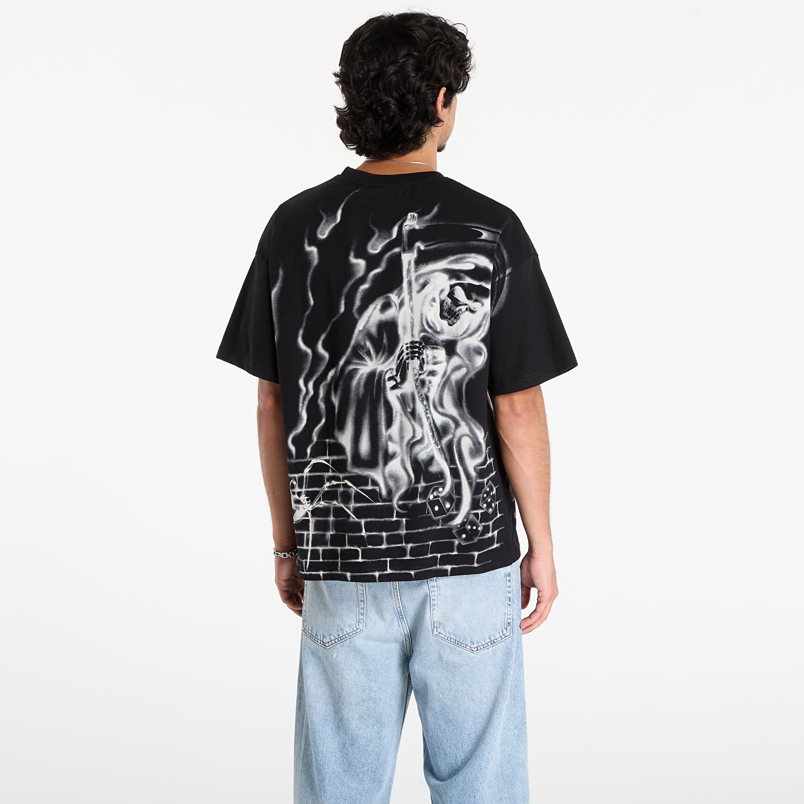 Magliette Wasted Paris M Atm Boxy T-Shirt Black