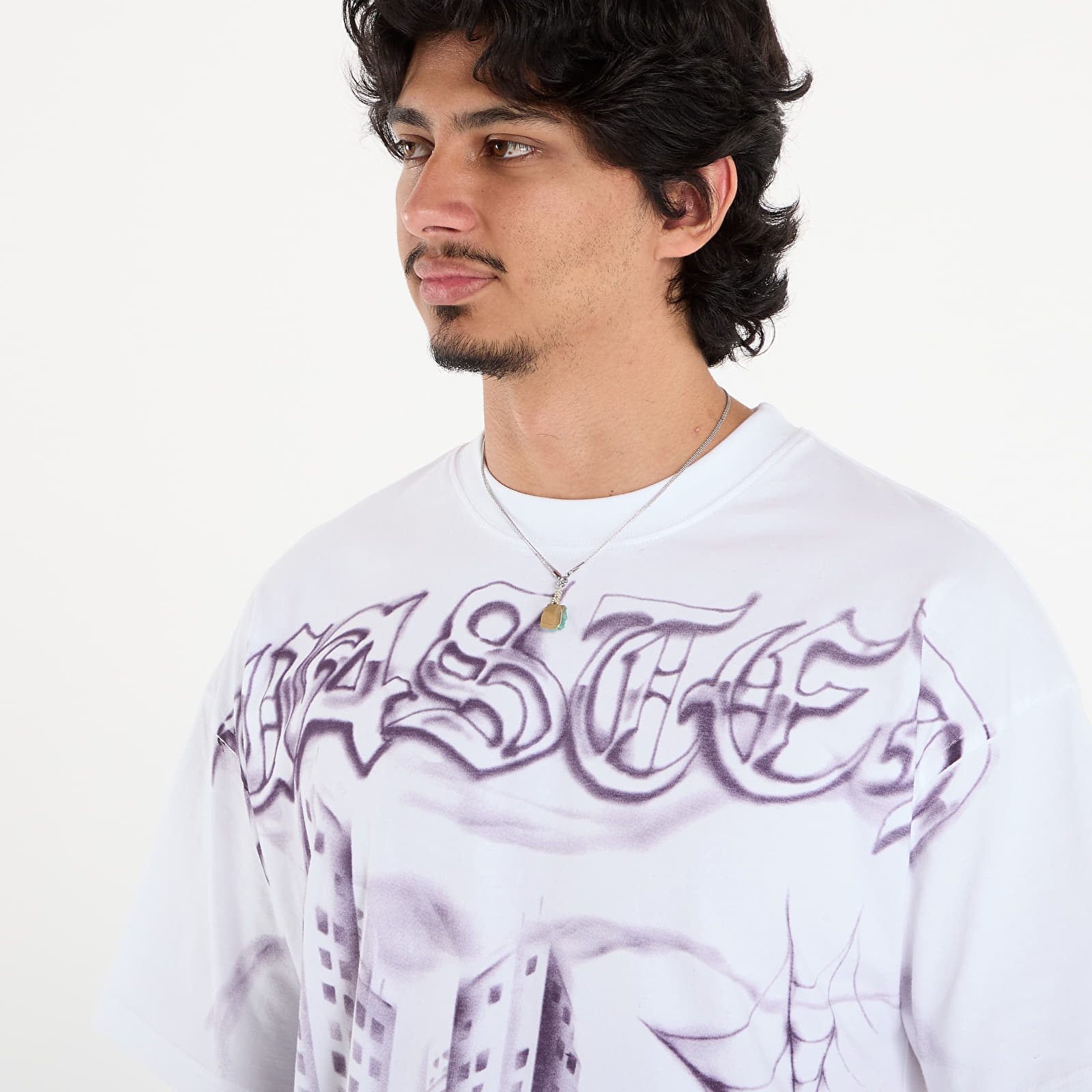 Magliette Wasted Paris M Atm Boxy T-Shirt White
