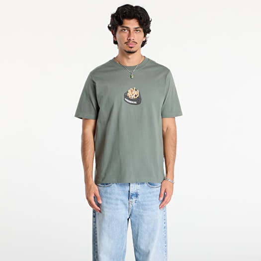 Wasted Paris M Ashtray T-Shirt Lichen Green