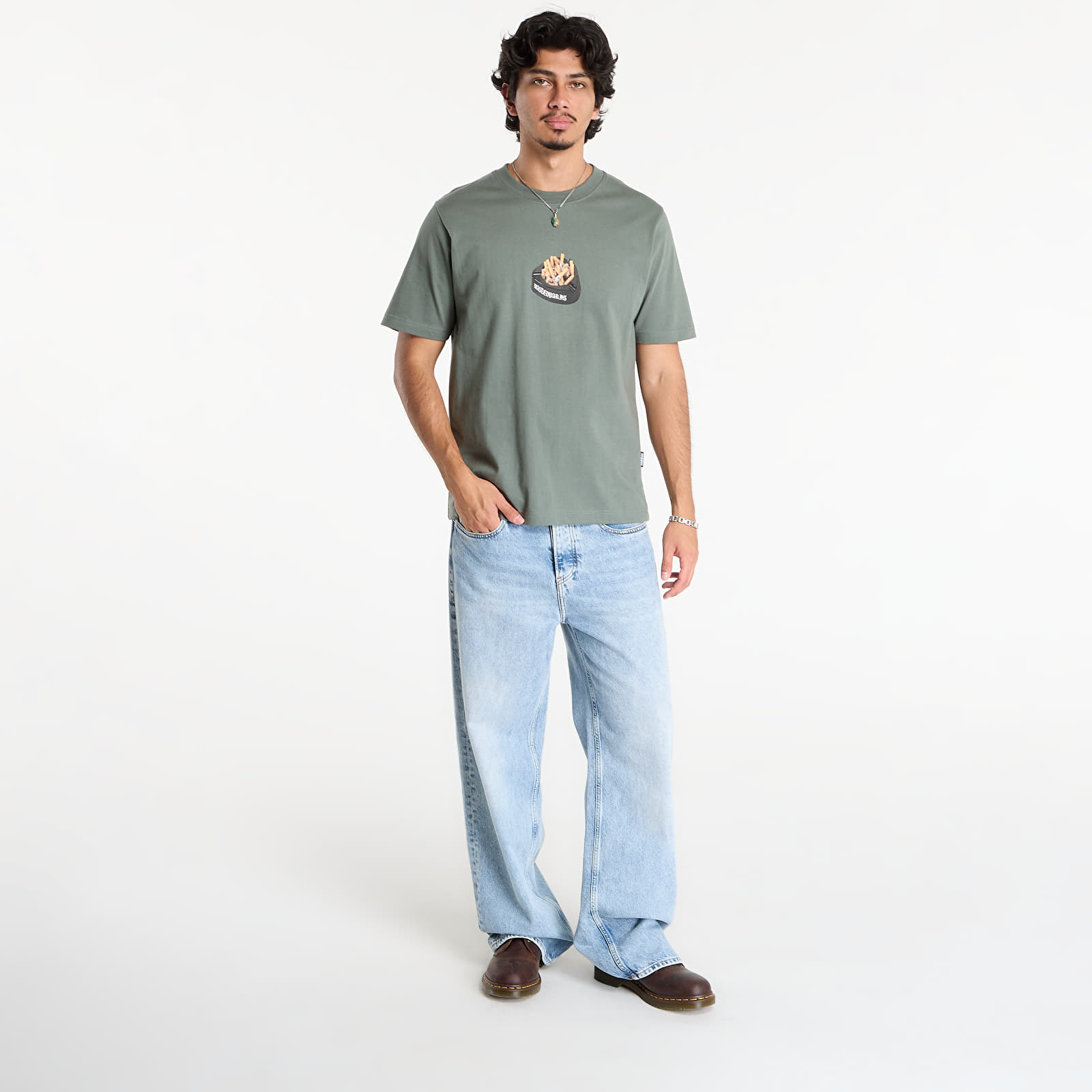 Magliette Wasted Paris M Ashtray T-Shirt Lichen Green