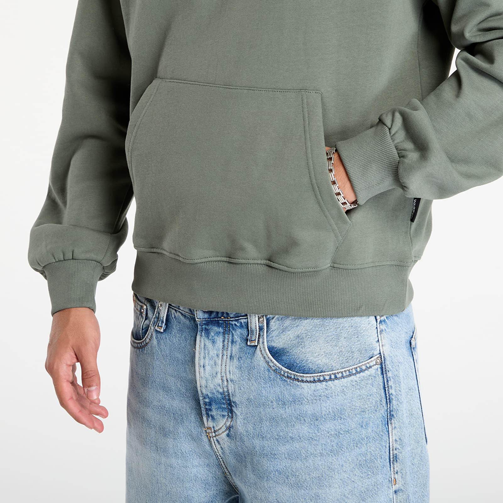 Felpe Wasted Paris M Crest Hoodie Lichen Green