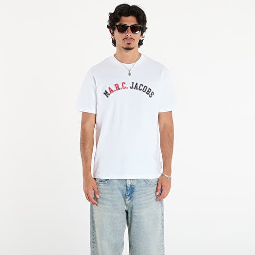 T-shirt A.P.C. x Marc Jacobs Boxy Fit UNISEX Tee Blanc