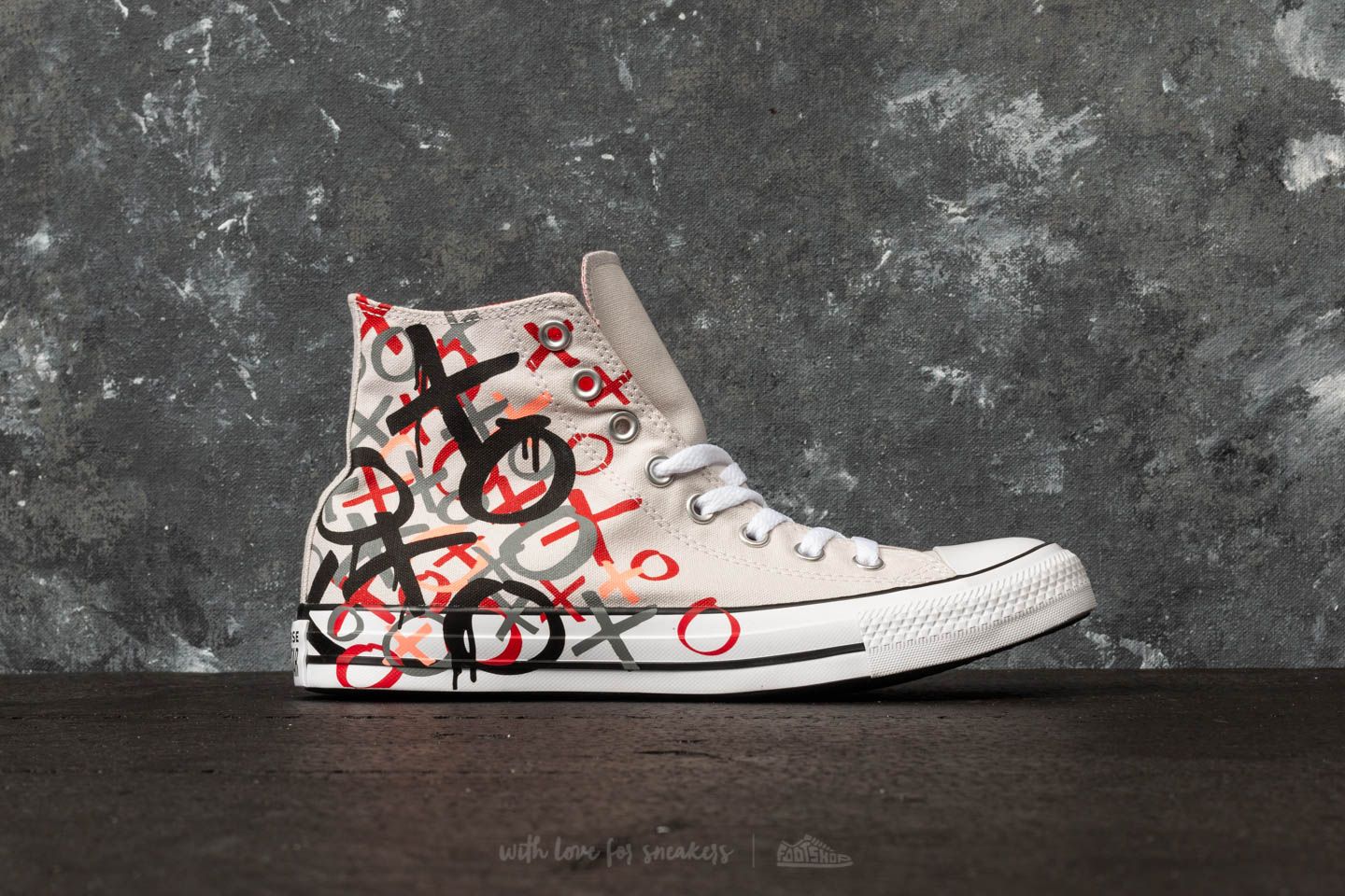 Vyriška avalynė Converse Chuck Taylor All Star Hi Mouse/ Enamel Red/ White