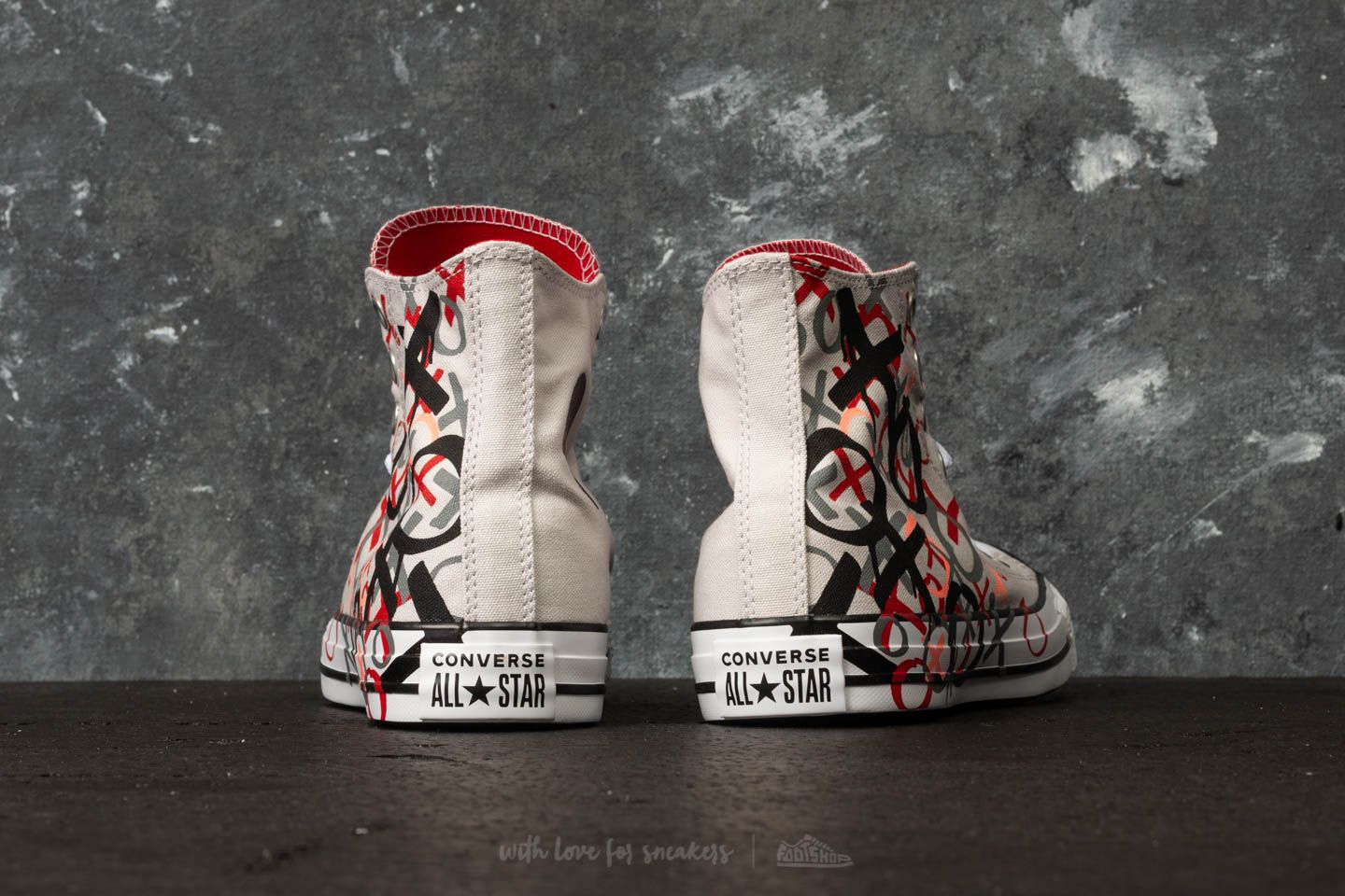 Vyriška avalynė Converse Chuck Taylor All Star Hi Mouse/ Enamel Red/ White