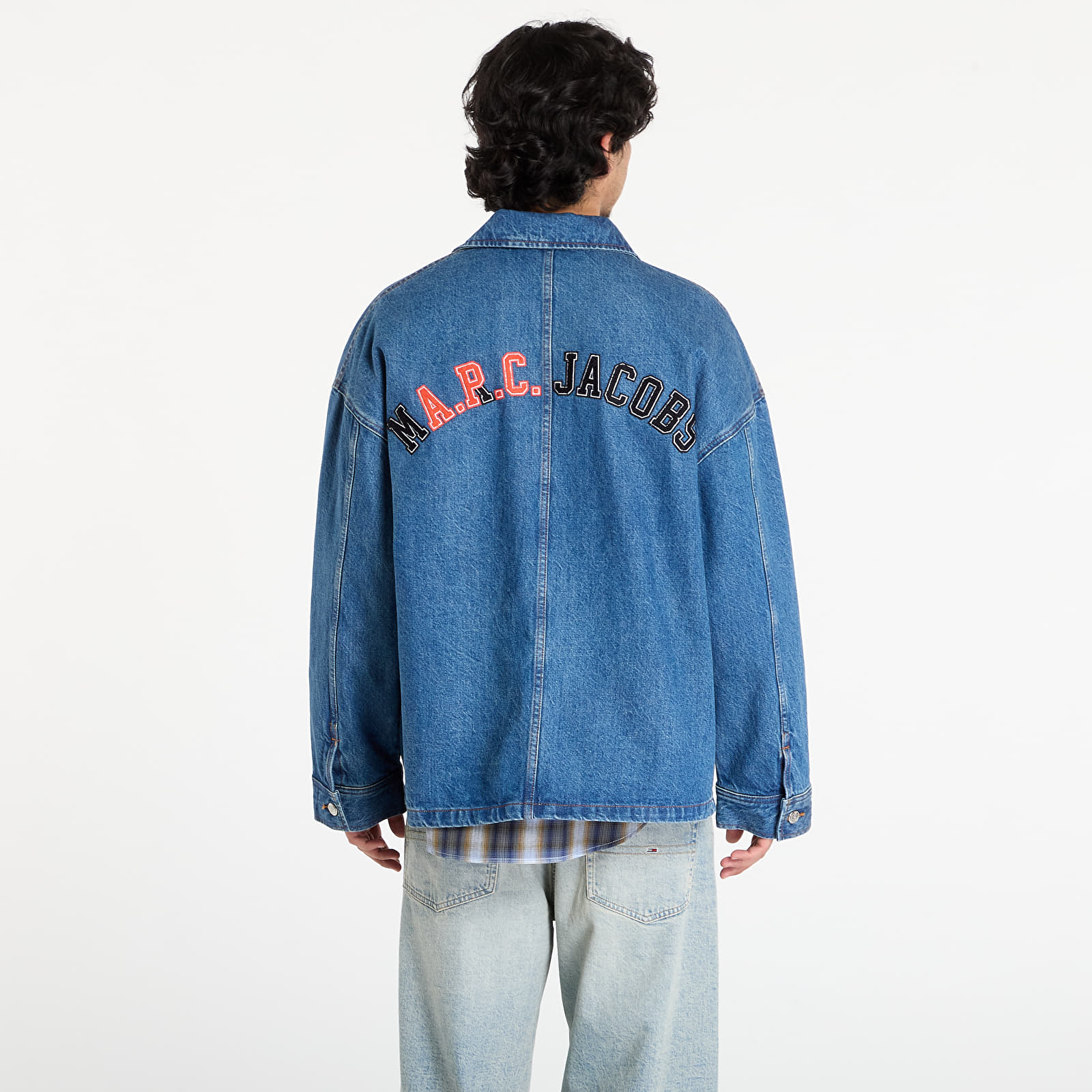Ανδρικά σακάκια A.P.C. x Marc Jacobs UNISEX Jacket Stonewashed Indigo