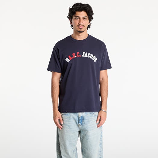 T-shirt A.P.C. x Marc Jacobs Boxy Fit UNISEX Tee Dark Navy