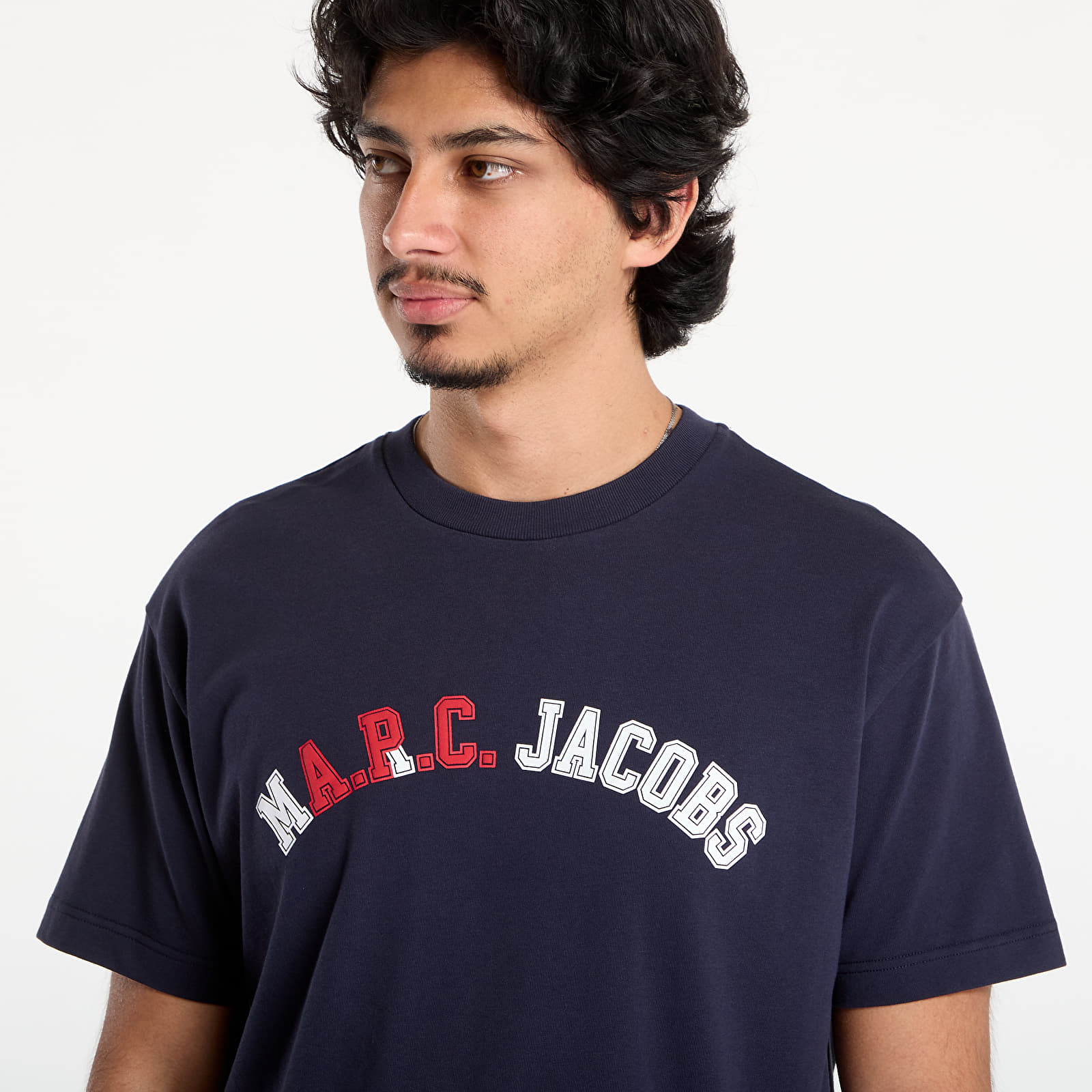 T-shirts A.P.C. x Marc Jacobs Boxy Fit UNISEX Tee Dark Navy