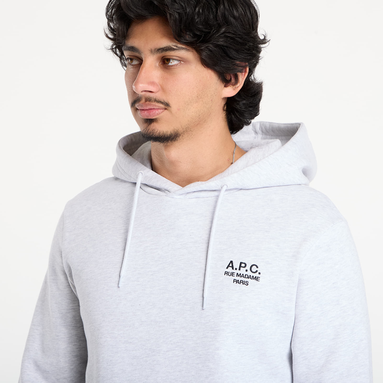 Mikinas ar kapuci un sporta krekli A.P.C. Standard Rue Madame UNISEX Hoodie Grey