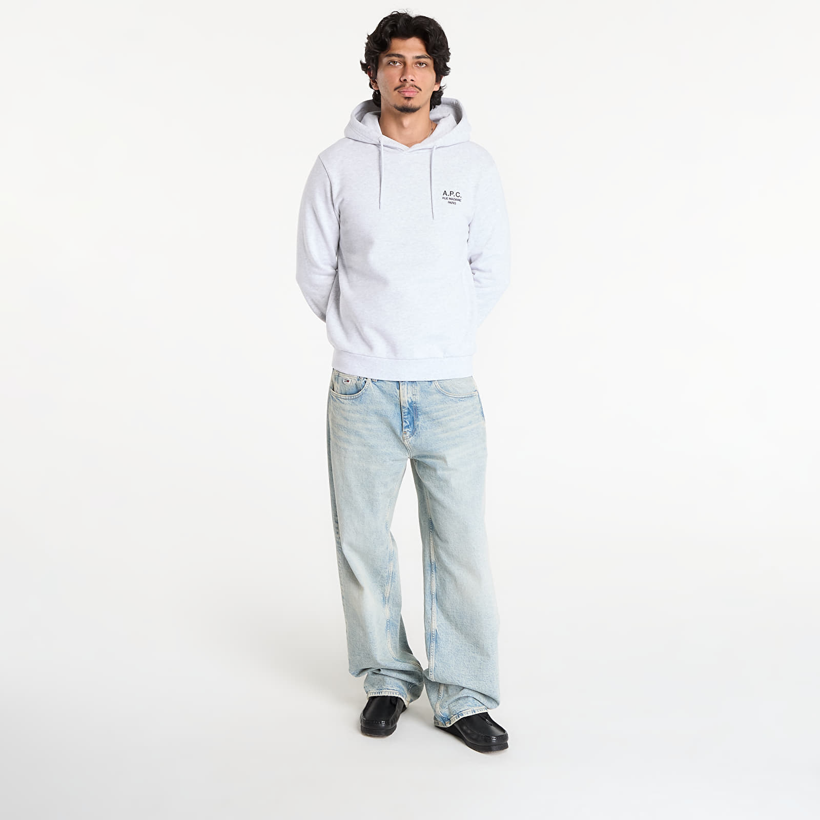 Mikinas ar kapuci un sporta krekli A.P.C. Standard Rue Madame UNISEX Hoodie Grey