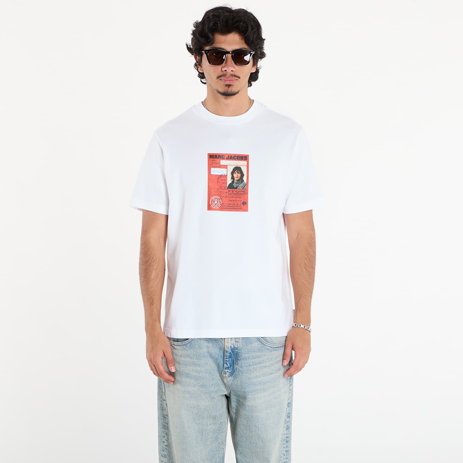 T-shirts til mænd A.P.C. x Marc Jacobs UNISEX T-Shirt Blanc