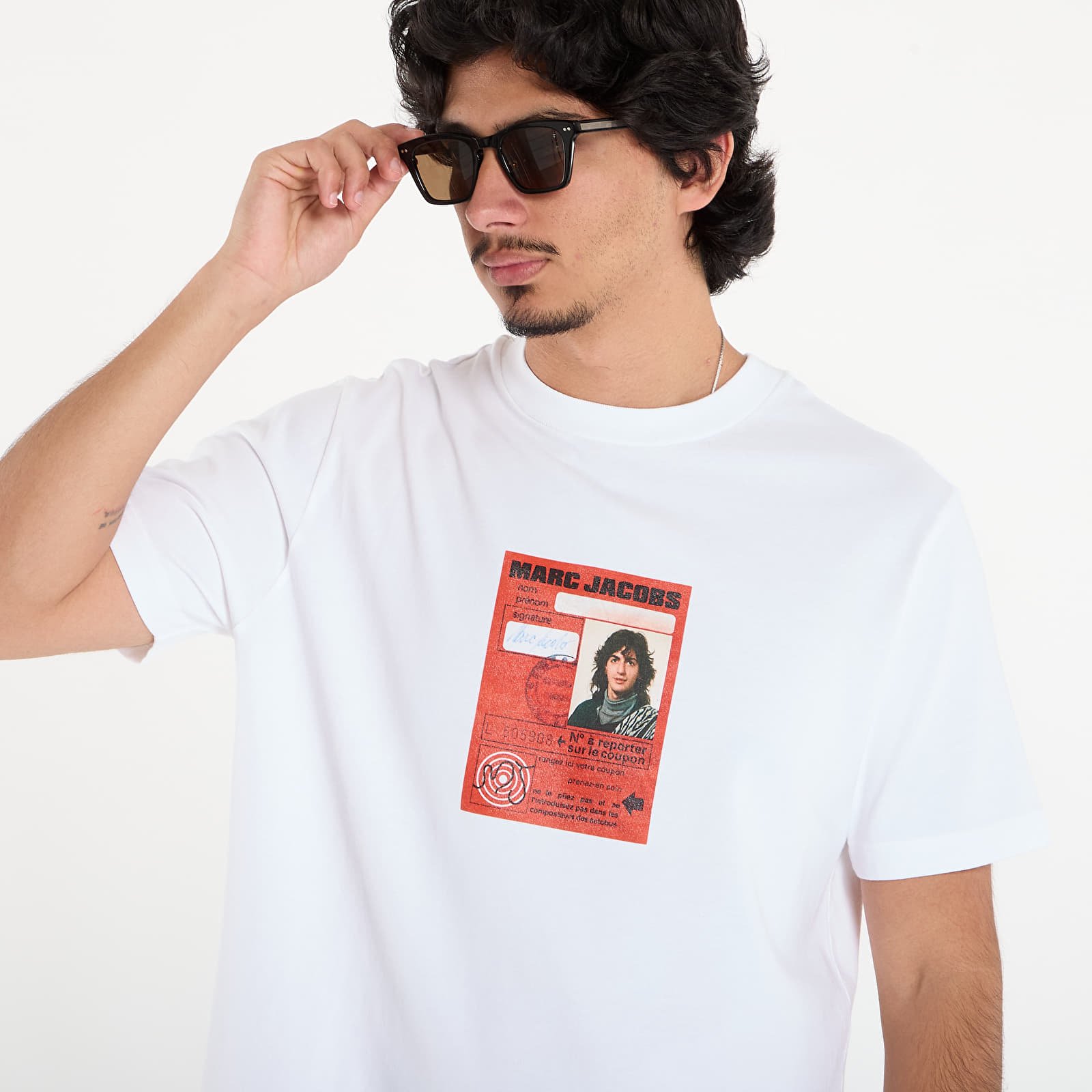 T-shirts til mænd A.P.C. x Marc Jacobs UNISEX T-Shirt Blanc