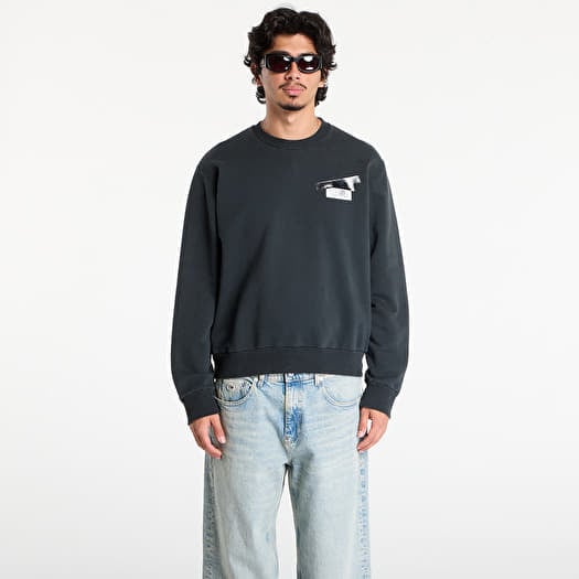 MM6 Maison Margiela Sweatshirt Washed Black
