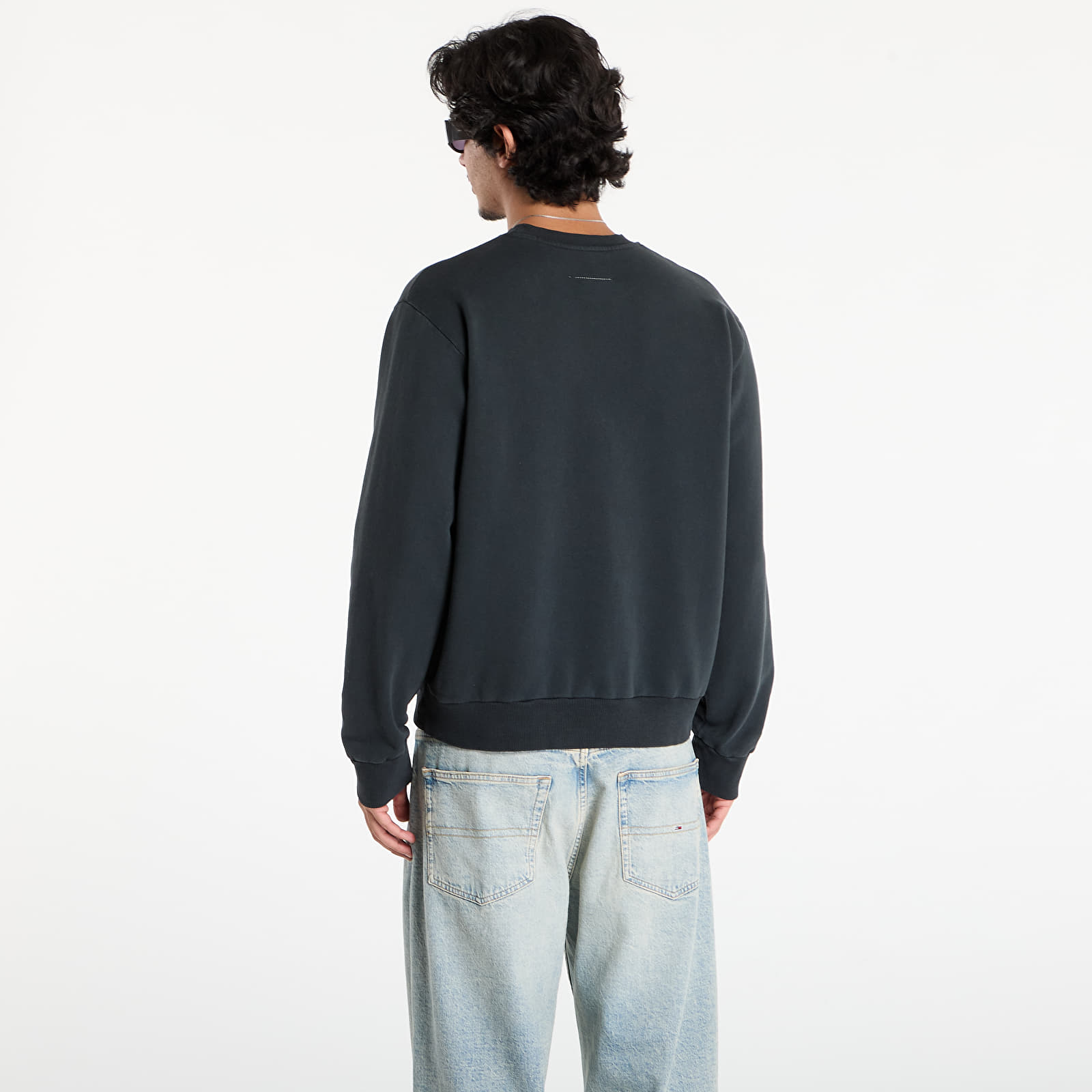 Mikinas ar kapuci un sporta krekli MM6 Maison Margiela Sweatshirt Washed Black