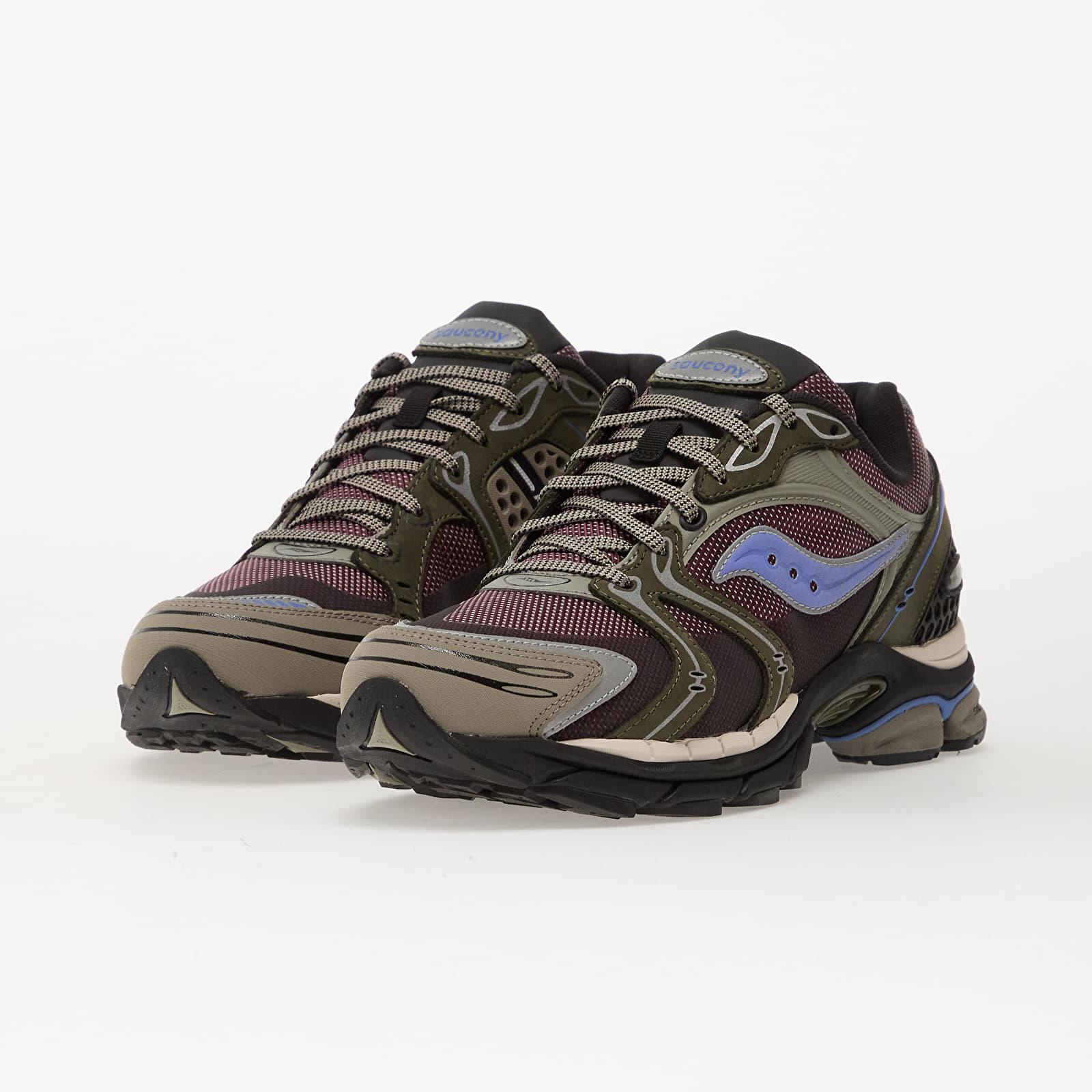 Scarpe uomo Saucony Progrid Triumph 4 Fig/ Blue