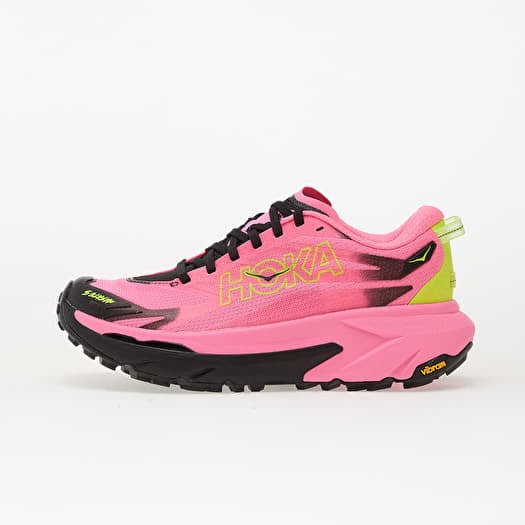 Hoka® W Mafate 5 Neon Rose/ Black